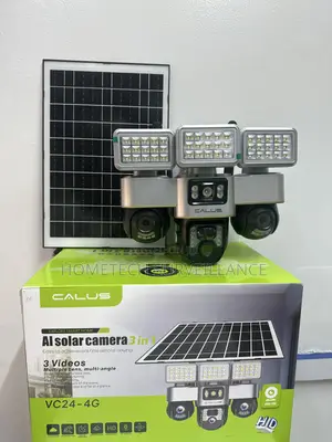 Calus Vc24 Tripple Lens All PTZ 4g Solar Camera
