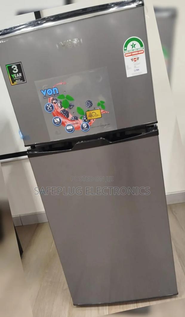 Von 2 Door Refrigerator 175l – Large Storage Fast Cooling