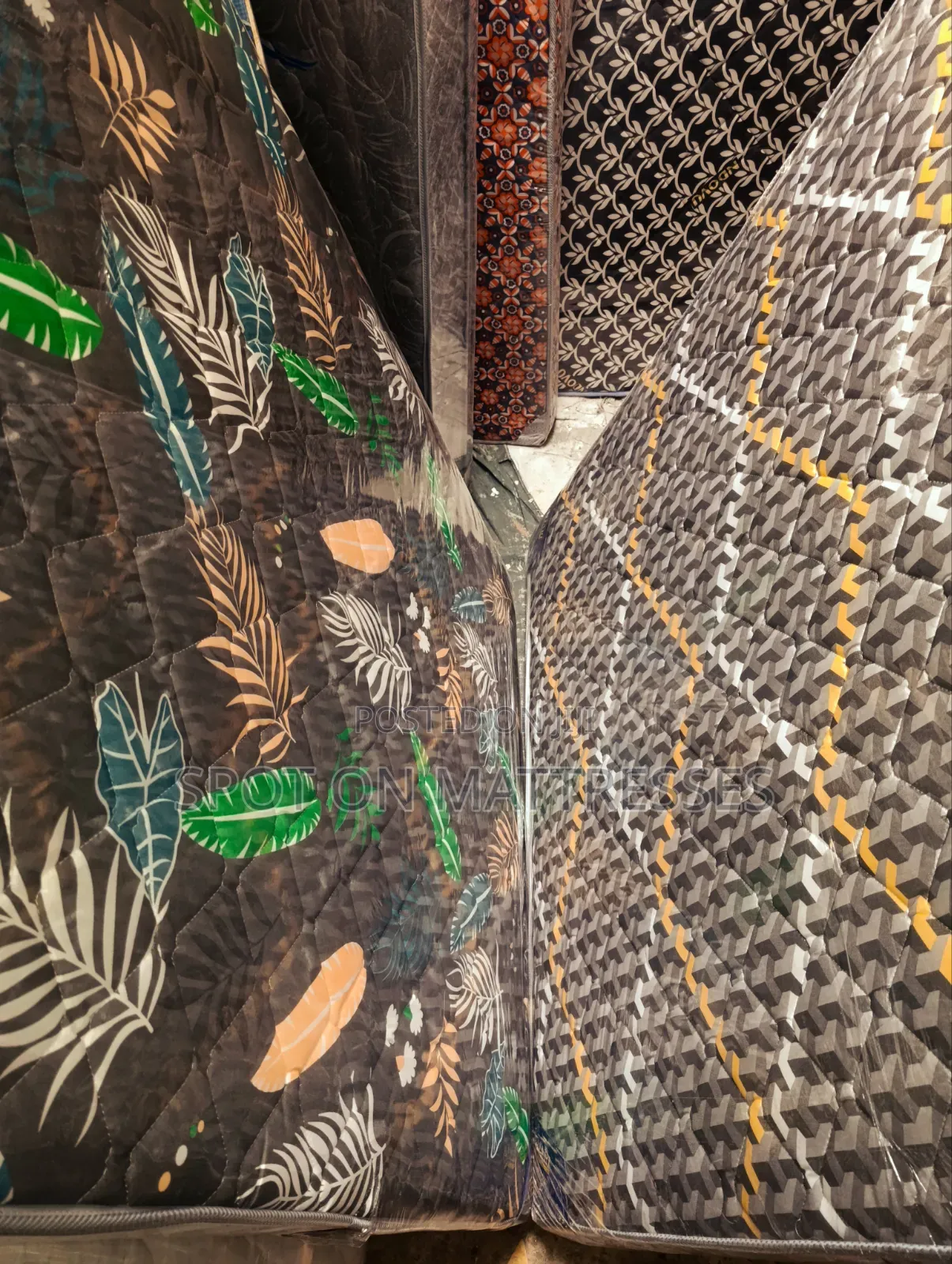 5x6x8 and 6x6x8 High Density Quilted Mattresses. Free Home Delivery!