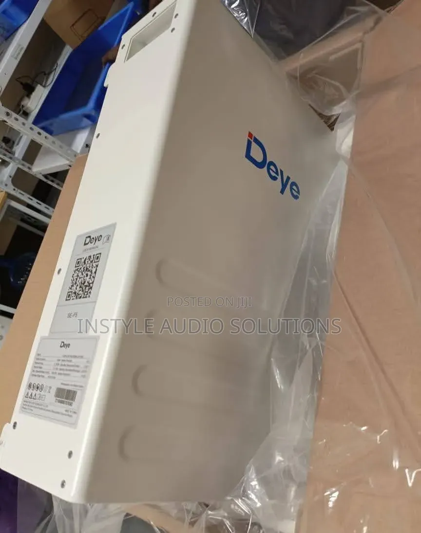 Deye 5.12kwh - 51.2v Lv (100ah) High Quality Lithium Ion Solar Battery