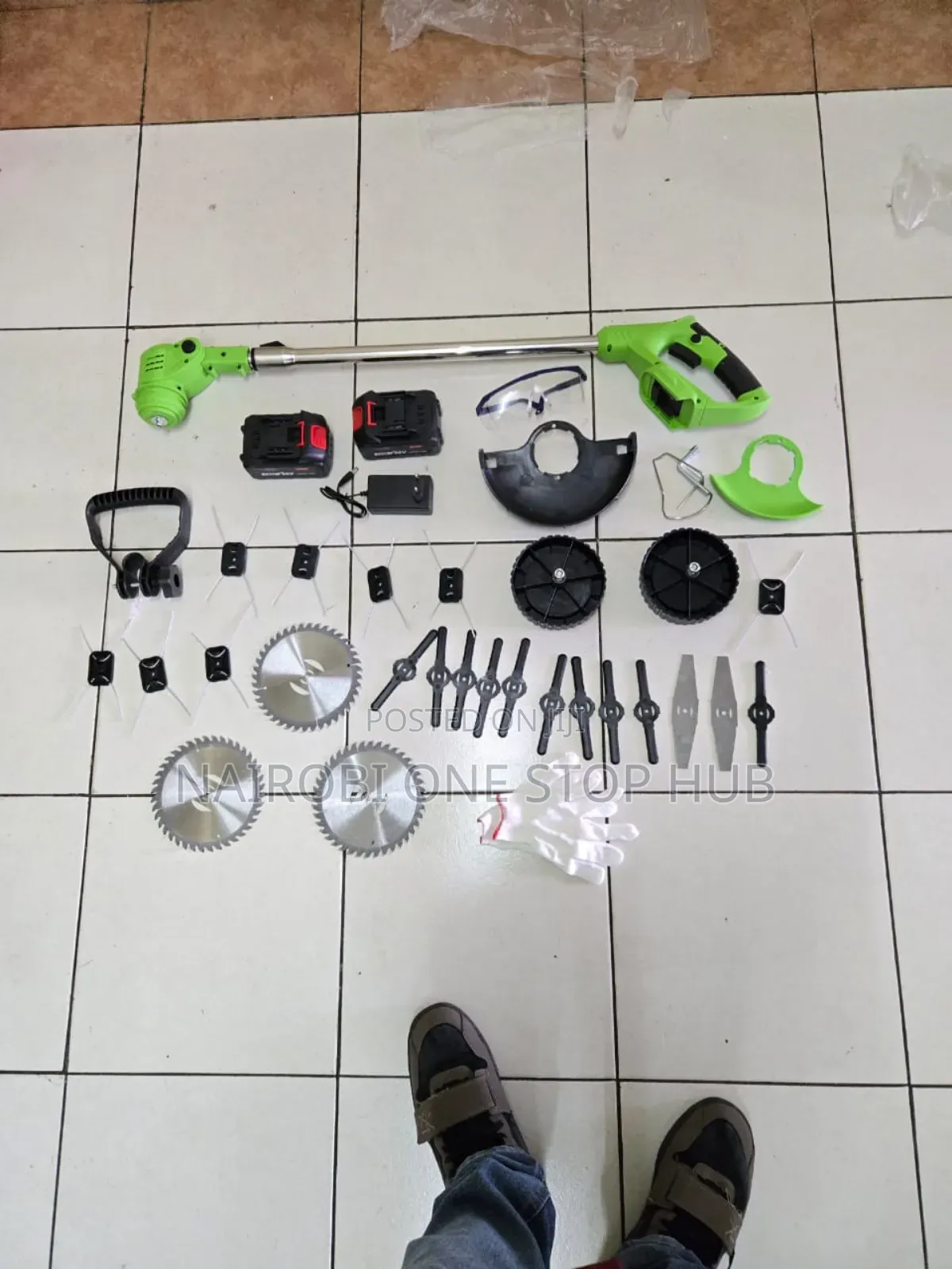 Powerful Cordless Brush Cutter