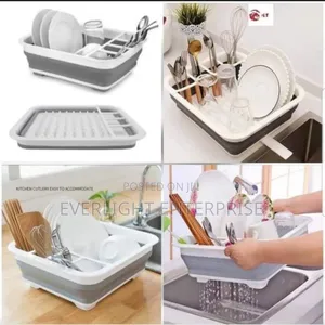 Available Collapsible Dish Rack Drainer