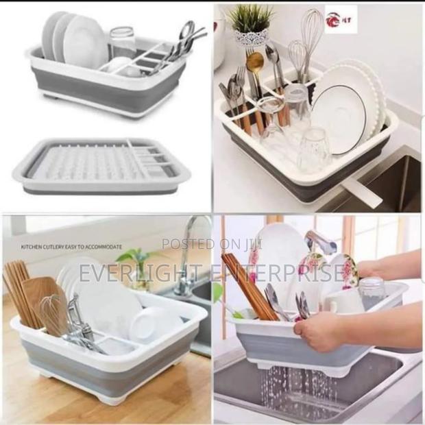 Available Collapsible Dish Rack Drainer
