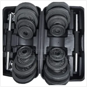 30kg Adjustable Dumbell Barbell Weight Set