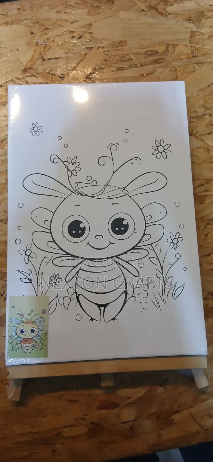 Pre Drawn Canvas 20 by 30 Cm