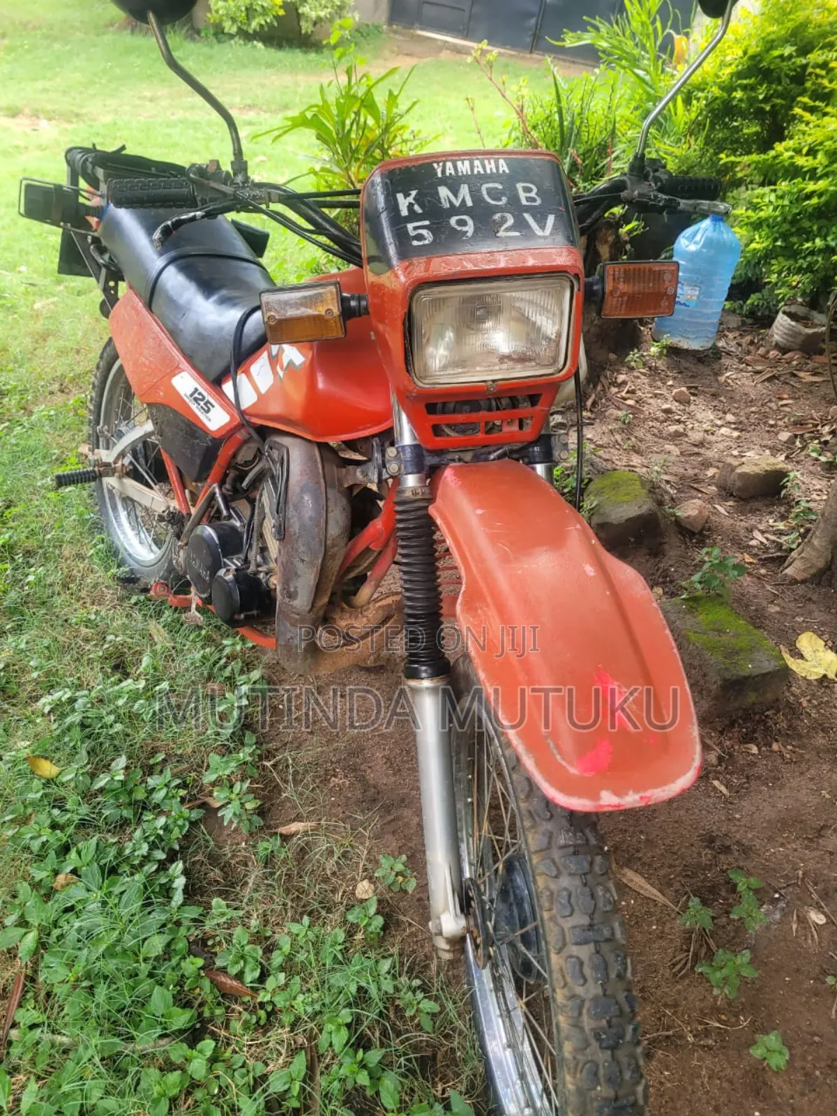 Yamaha DT125 2007 Red