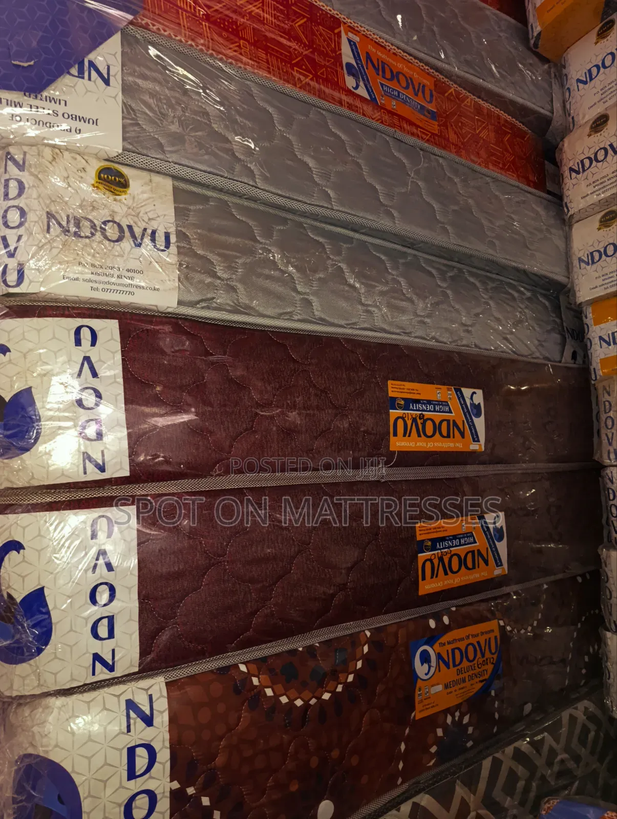 Free Same-Day Delivery! 5x6x10 High Density Quilted Mattresses.