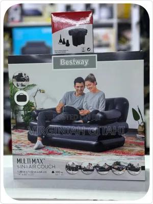 *5 in 1 2 Seater Inflatable Pullout Sofa Plus Free Electric Pump*