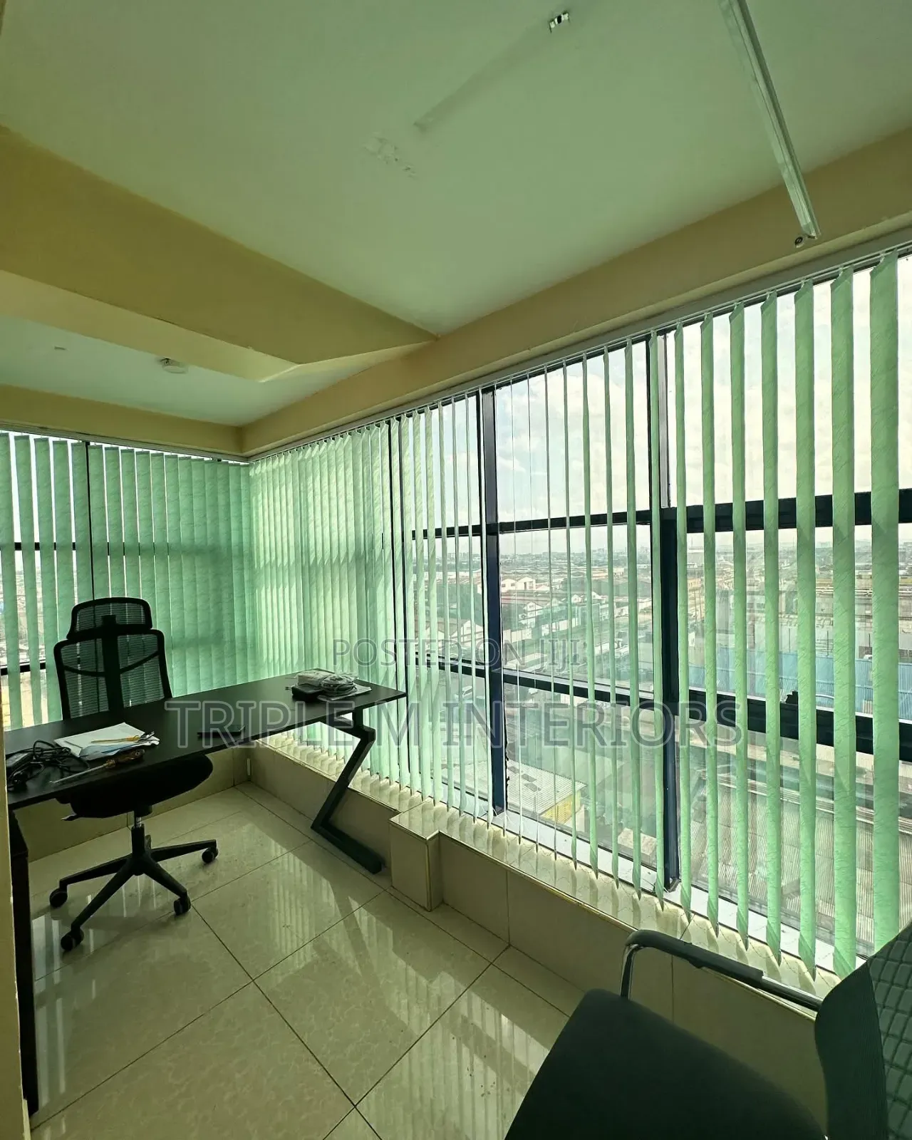 Wide Panel Vertical Blinds for Large Windows