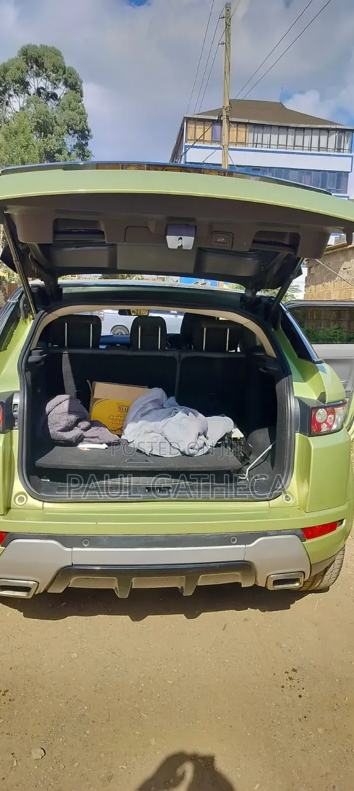 Land Rover Range Rover Evoque 2012 Green
