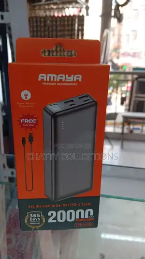20,000 Mah Amaya Portable Powerbanks