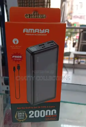 20,000 Mah Amaya Portable Powerbanks