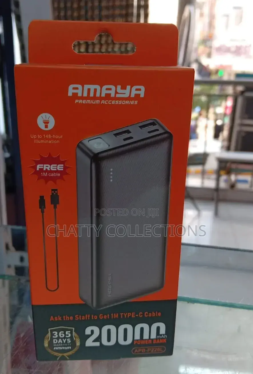 20,000 Mah Amaya Portable Powerbanks