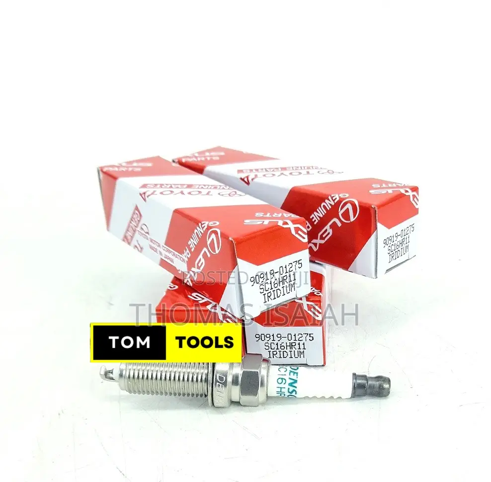 4pcs Denso Sc16hr11 0.4mm Iridium Spark Plugs 90919-01275