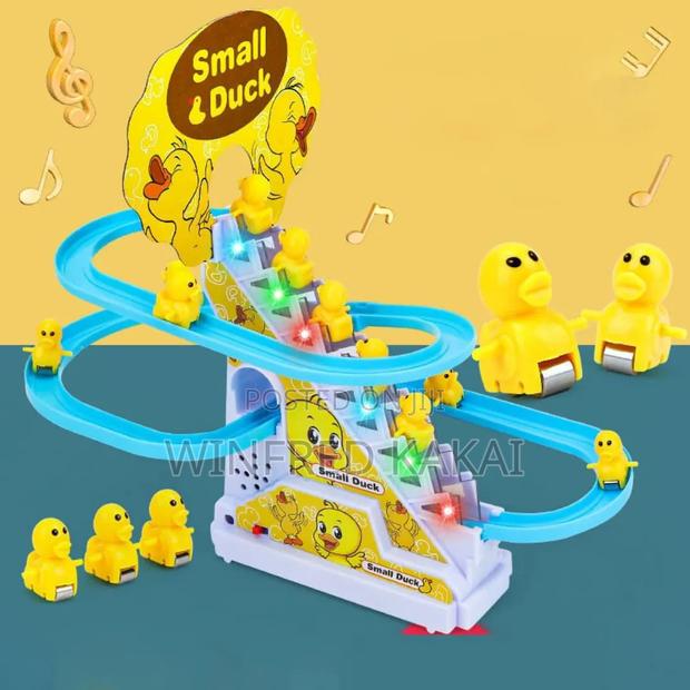 Duck Climbing Toy With Lights and Music - thumbnail 2
