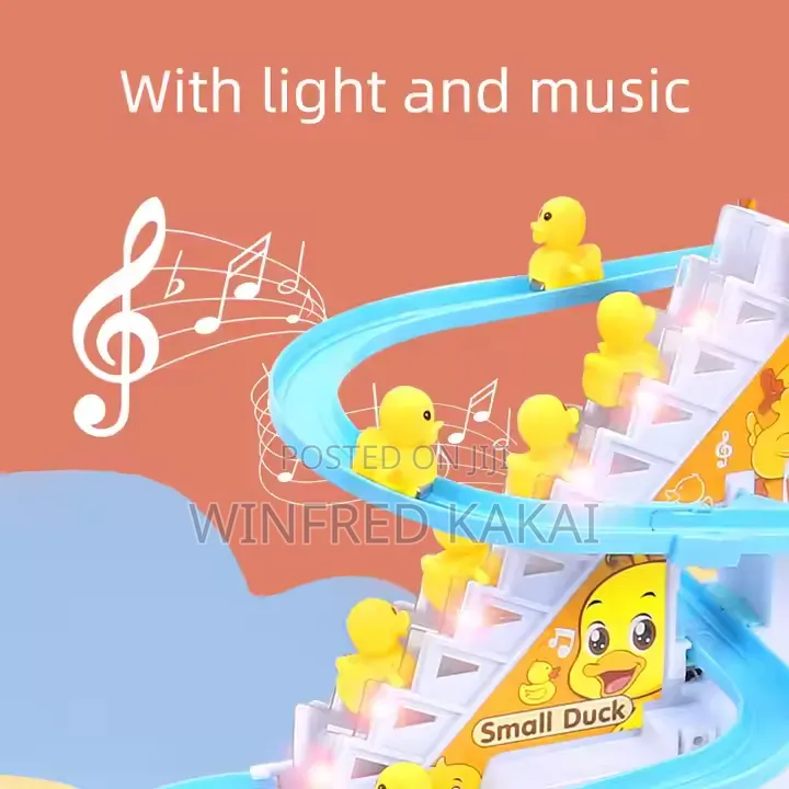 Duck Climbing Toy With Lights and Music