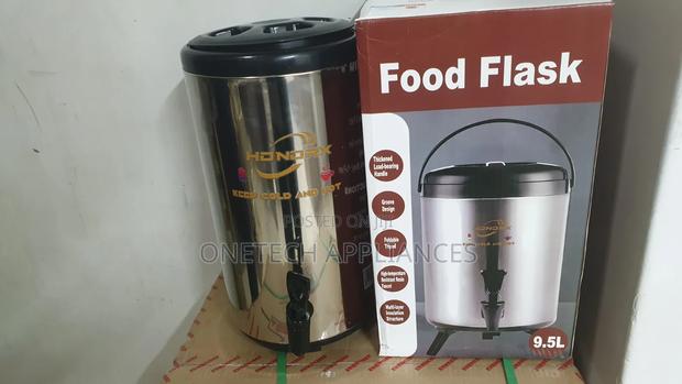 9.5l Stainless Steel Portable Tea Urn - Hot Beverage Dispenser