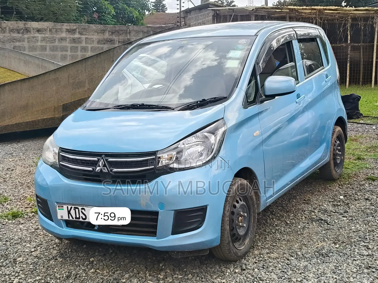 Mitsubishi EK Wagon 2017 Blue