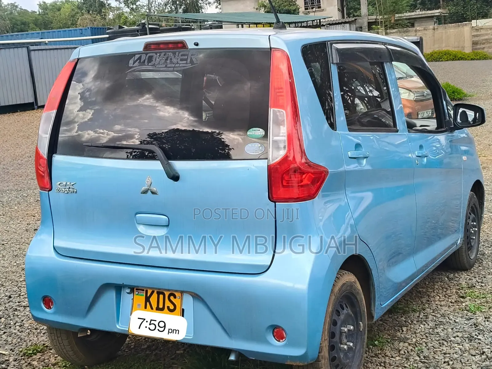 Mitsubishi EK Wagon 2017 Blue
