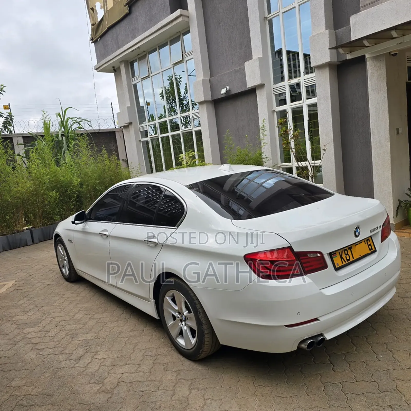 BMW 524d 2012 White
