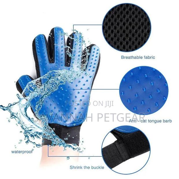 Professional Pet Grooming and Massage Glove - Pair - thumbnail 4