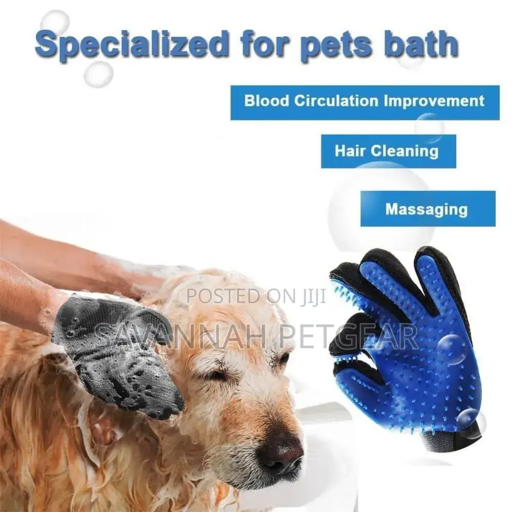 Professional Pet Grooming and Massage Glove - Pair