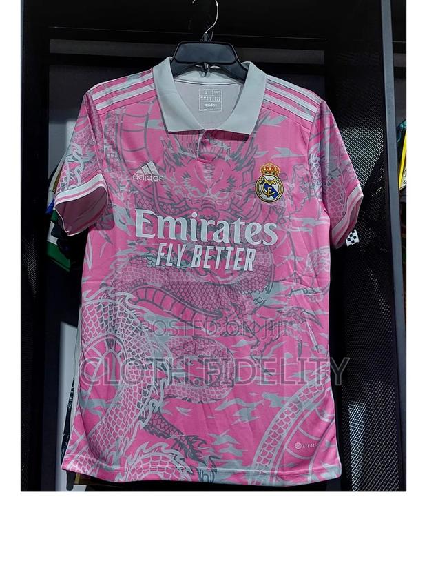 Real Madrid Dragon Pink Jersey 23/24.