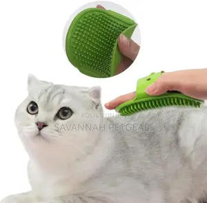 Silicone Dog Bath Massage Brush for Cat Cleaning Bath Glove Brush