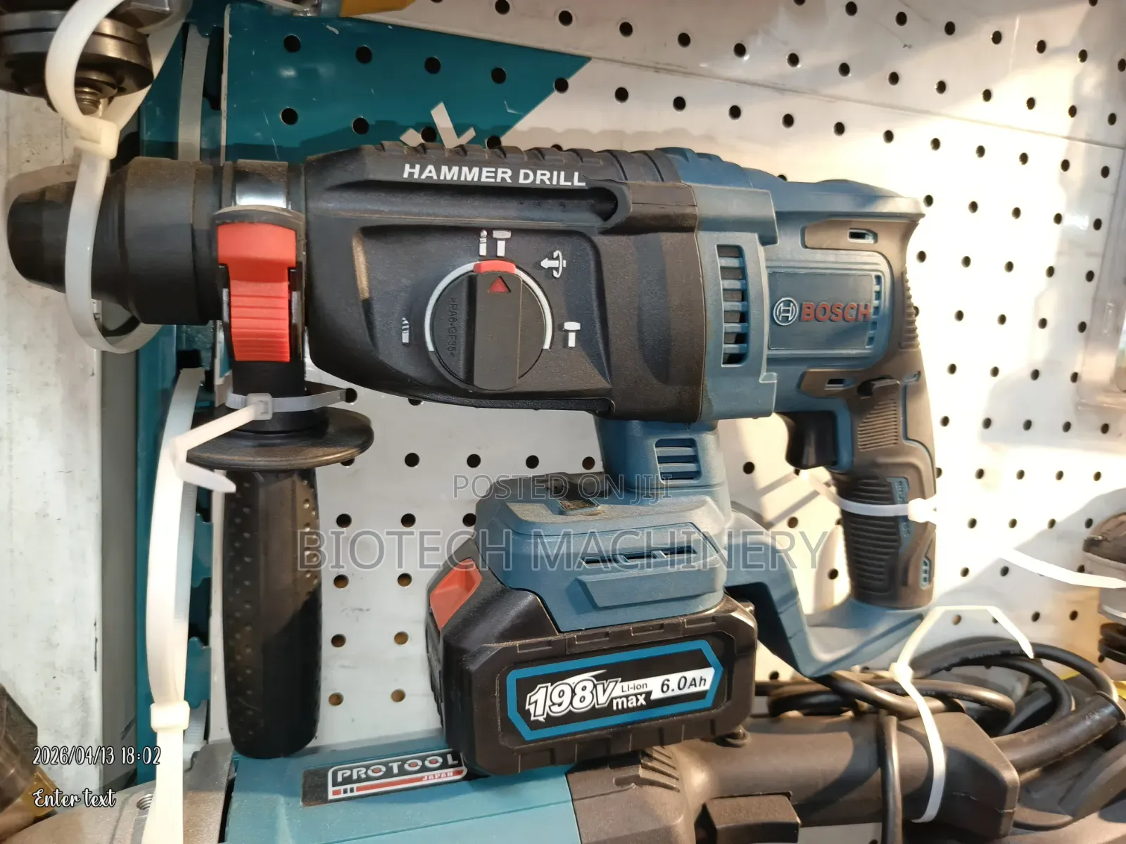 Bosch Cordless Rotary Hammer
