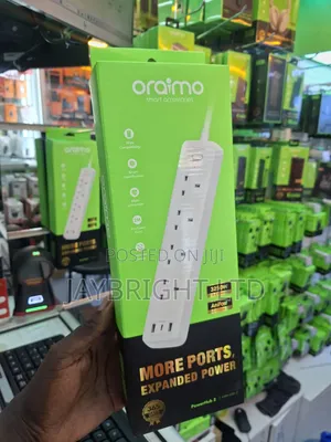 Oraimo (U351) Powerhub Fast Charging 4ac Massive Extension Socket