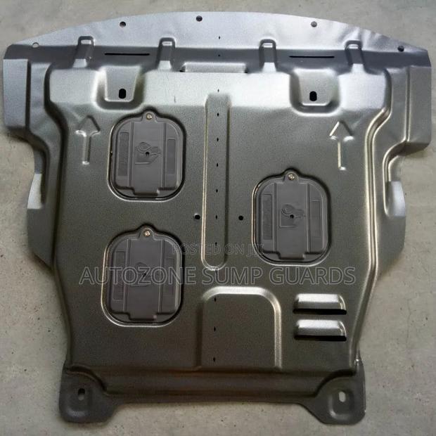 Nissan X-trail 2014-2023 Black Under Engine Guard Plate Protector - thumbnail 4