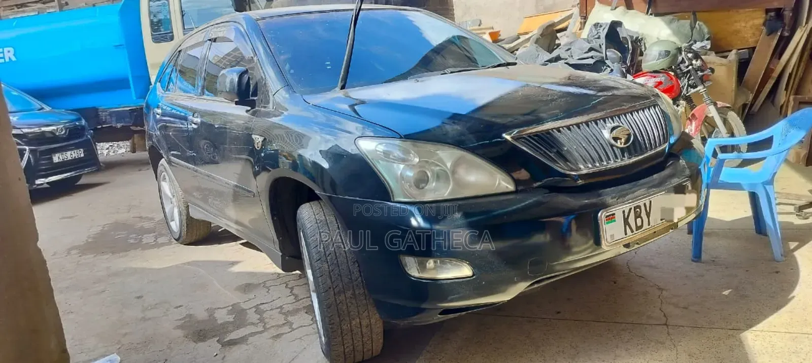 Toyota Harrier 2.4 2008 Black