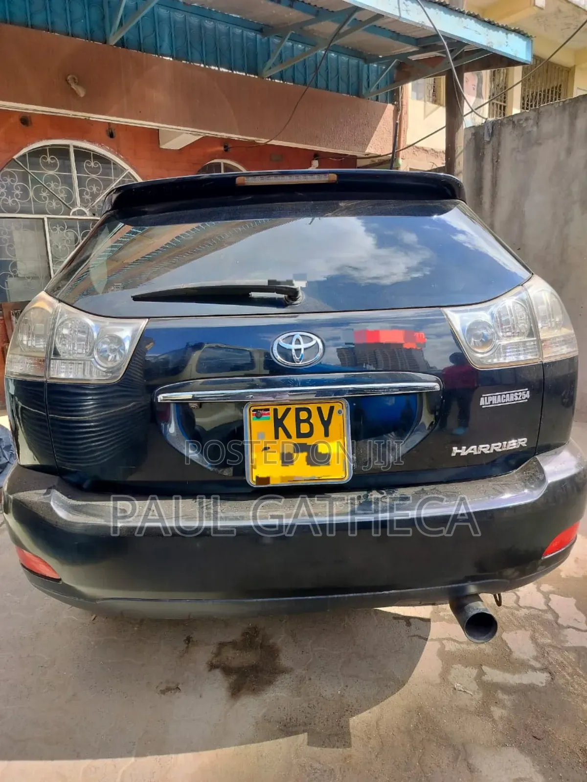 Toyota Harrier 2.4 2008 Black