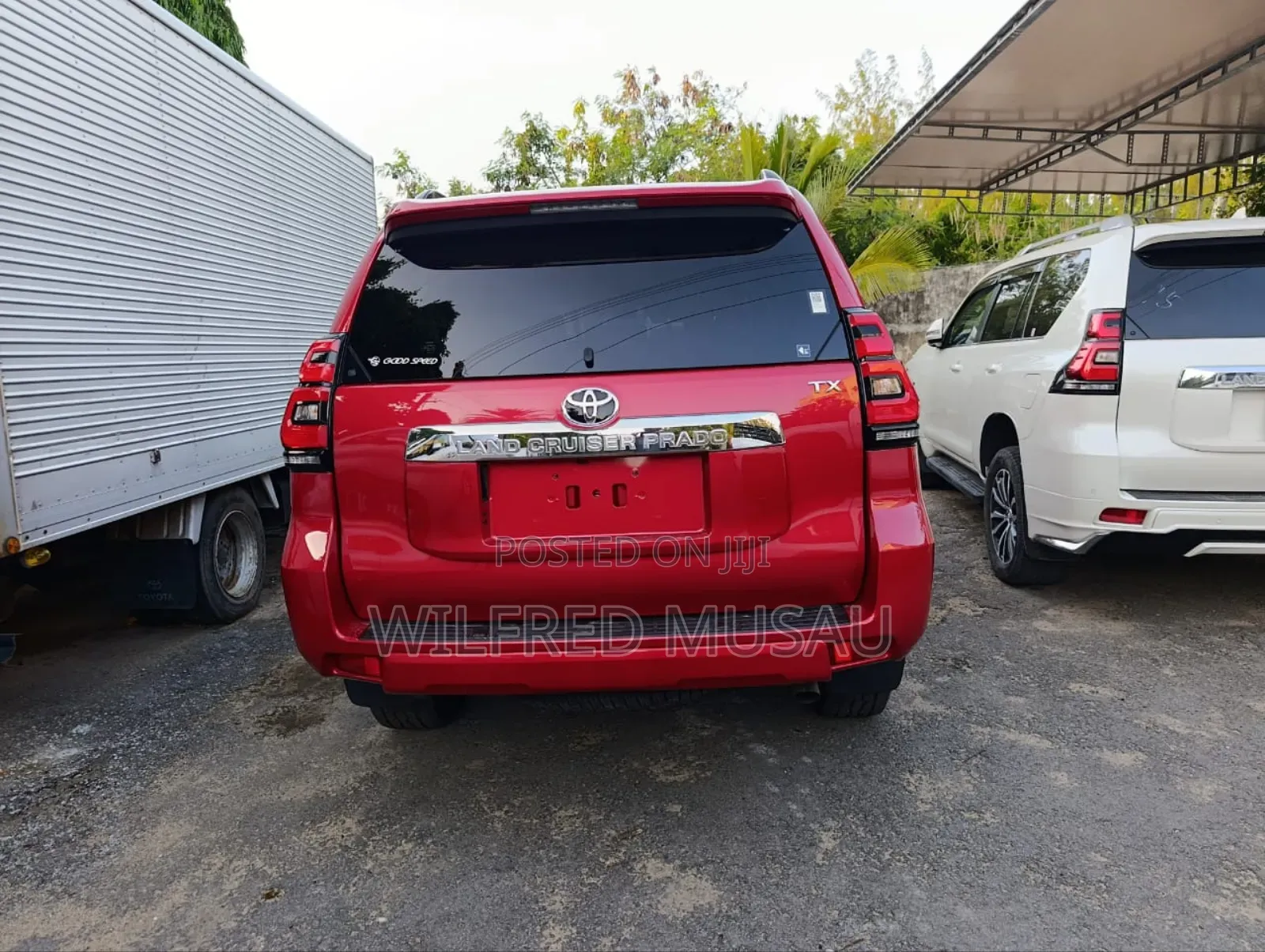 Toyota Land Cruiser Prado 2.7 2018 Red
