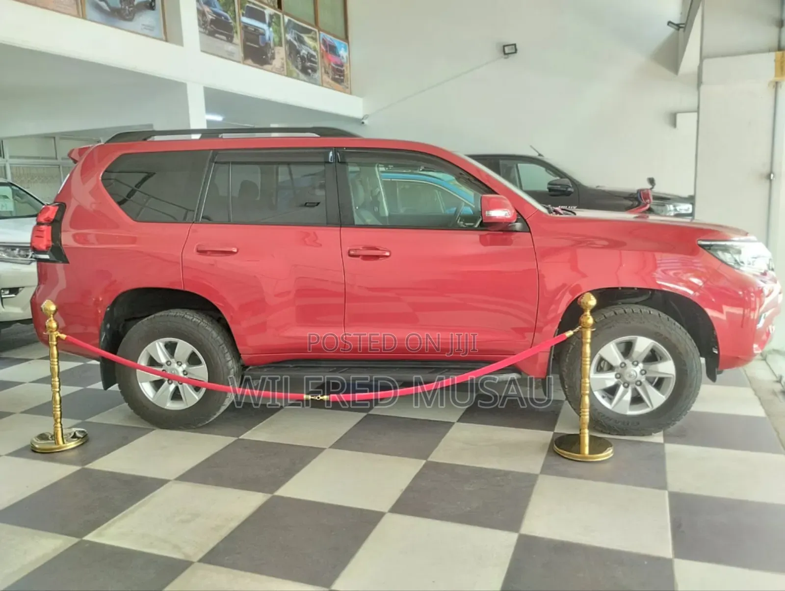 Toyota Land Cruiser Prado 2.7 2018 Red