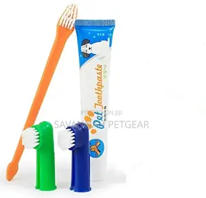 Pet Dental Care Set, Fights Against the Mouth, Plaque and Tartar -Beef