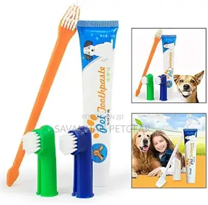 Pet Dental Care Set, Fights Against the Mouth, Plaque and Tartar -Beef