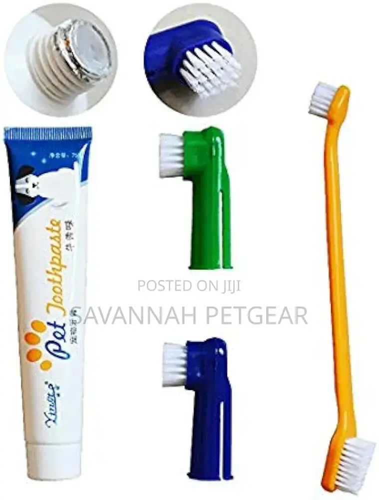 Pet Dental Care Set, Fights Against the Mouth, Plaque and Tartar -Beef