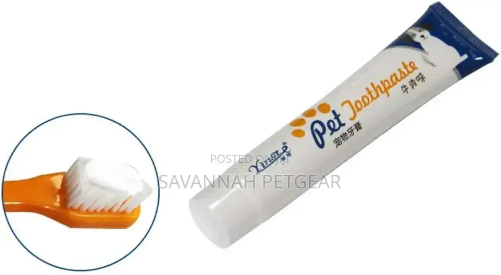 Pet Dental Care Set, Fights Against the Mouth, Plaque and Tartar -Beef