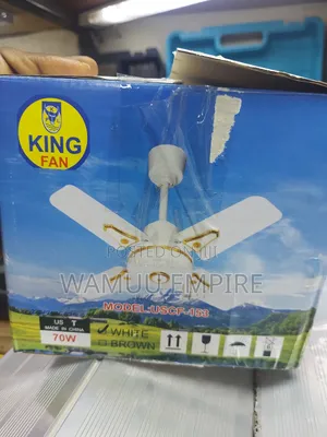 King Fan Brand Electric Ceiling Fan, Model Uscf-153.