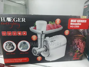 Haeger Hg-3369 Everyday Electric Meat Grinder.