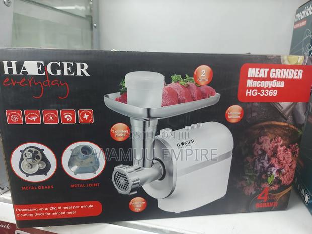 Haeger Hg-3369 Everyday Electric Meat Grinder.