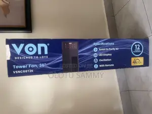 Von Brand New Tower Fan 36