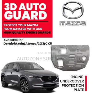 Mazda Cx3 / Cx5 and Cx8 Carbon Steel Sump Guards