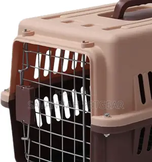 Hard Sided Pet Transport Carrier Cage for Carrying Cats and Puppies