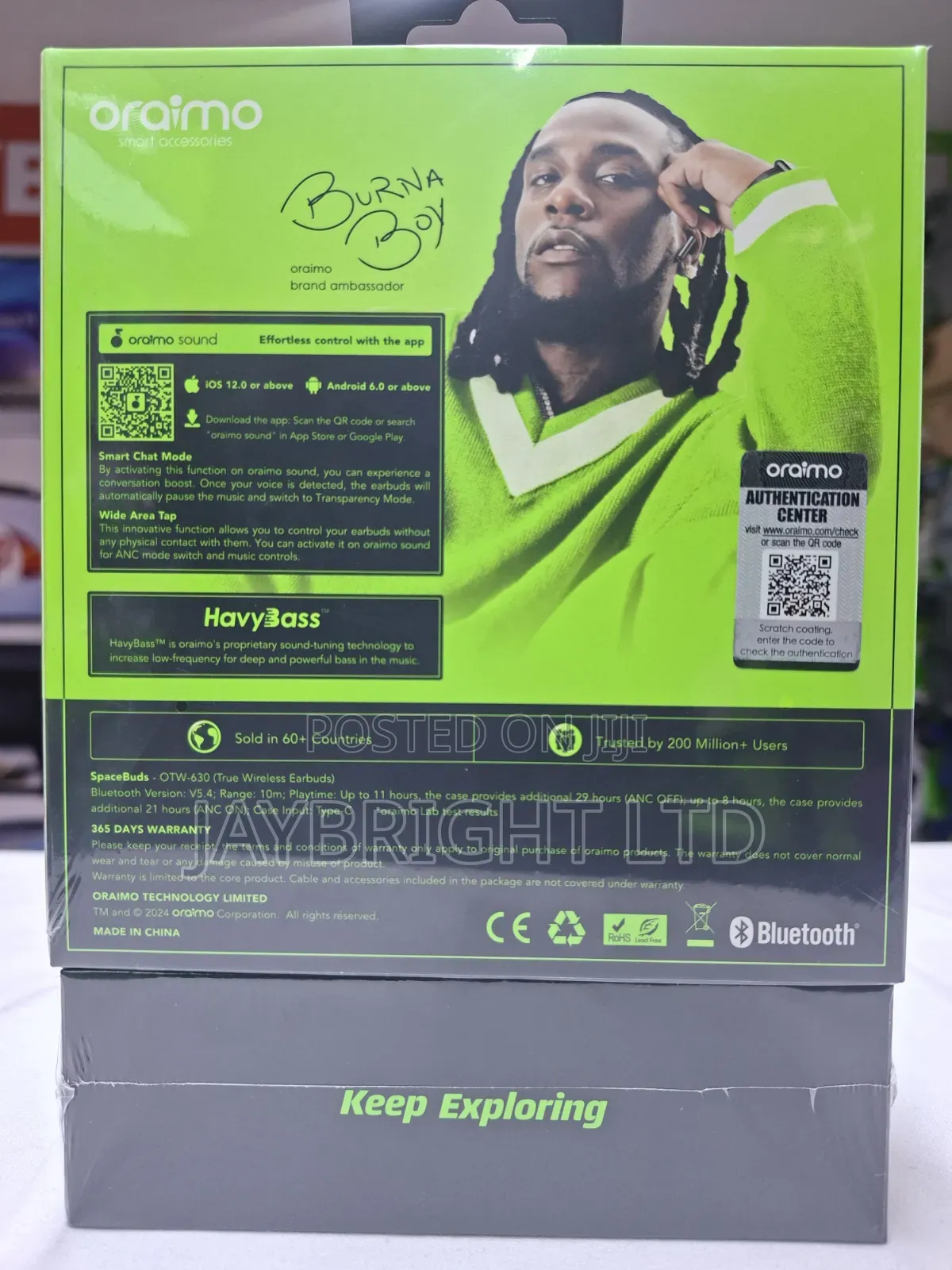 Oraimo Spacebuds Hybrid Anc True Wireless Earbuds