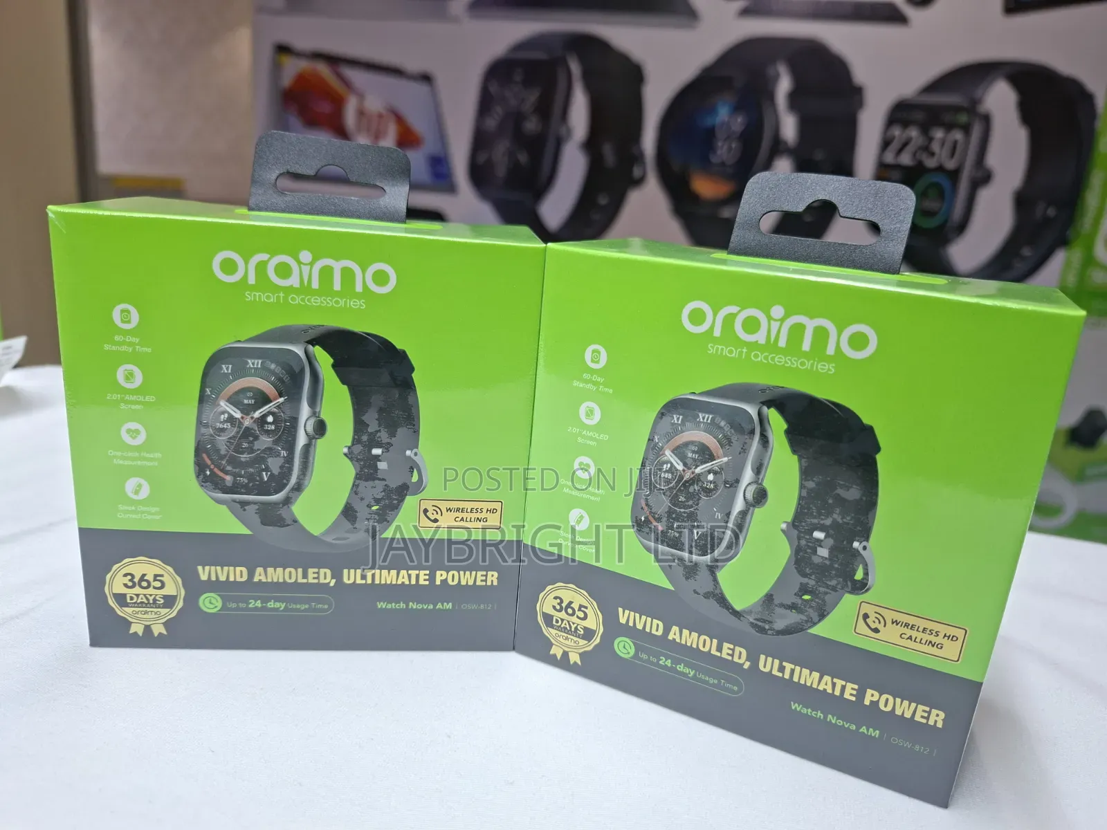 Oraimo Osw-812 2.01" Nova Am Curved Screen Smart Watch