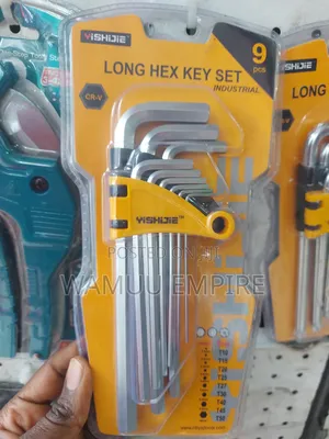 Yishijie 9-Piece Long Hex Key Set