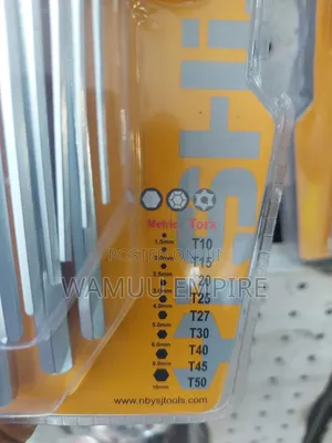 Yishijie 9-Piece Long Hex Key Set