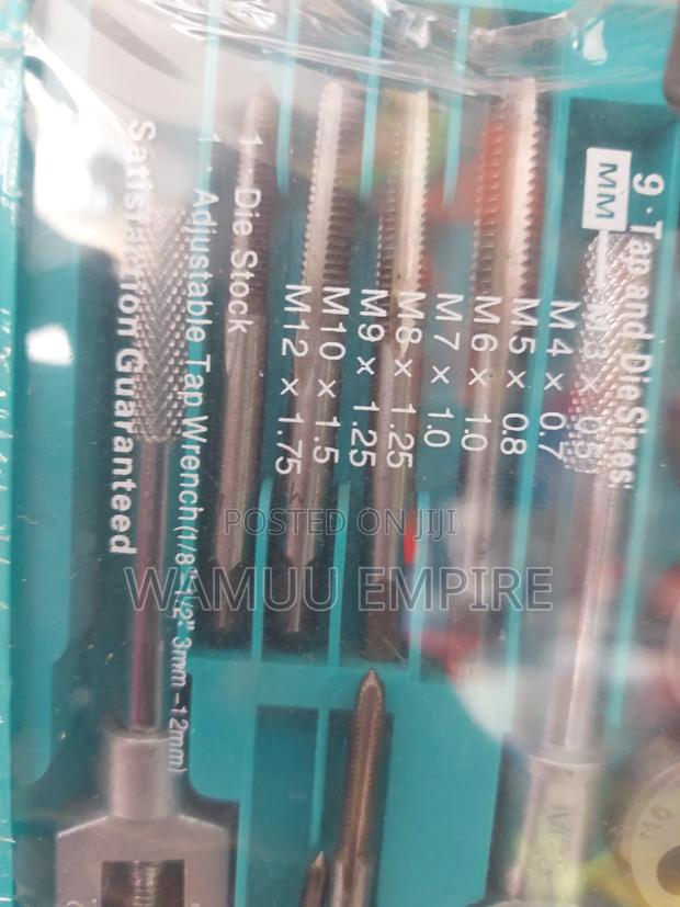 20-Piece Metric Tap and Die Set - thumbnail 2
